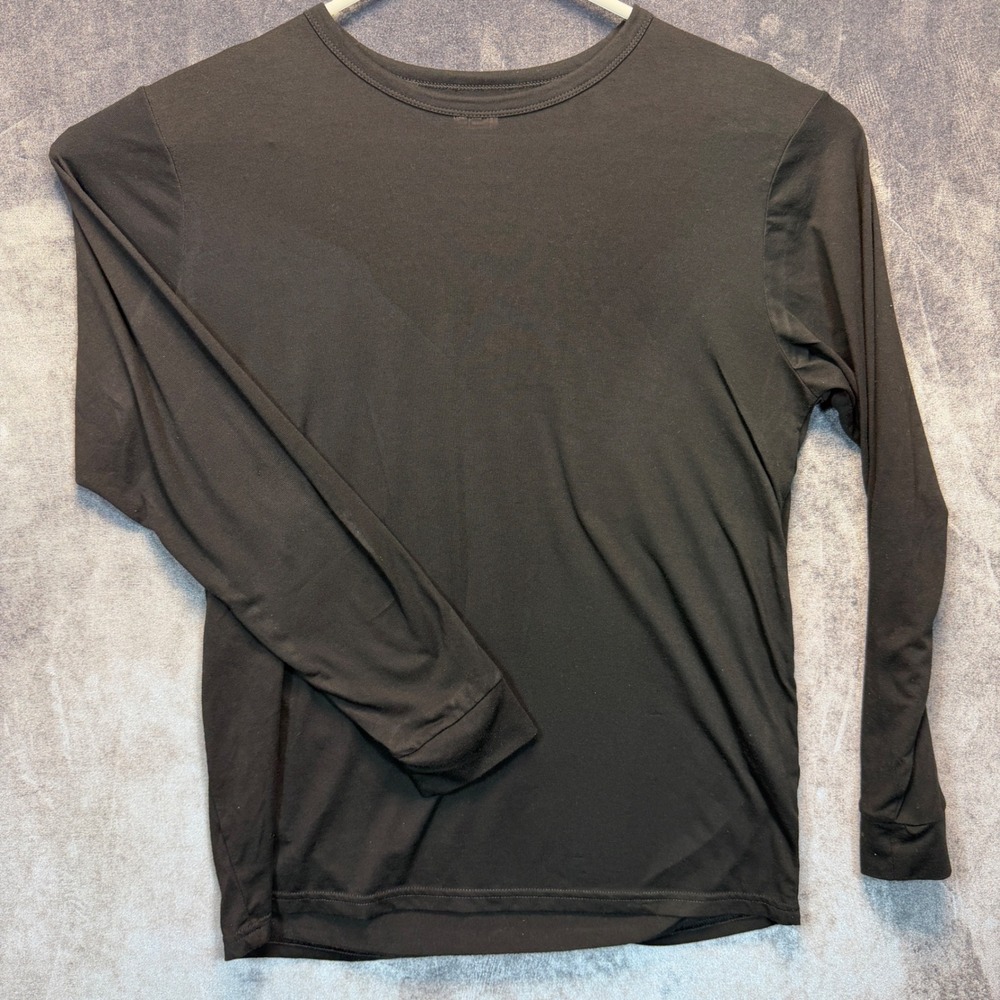 32 Degrees Heat Shirt Mens Black Regular L Long Sleeve Thermal Base Layer